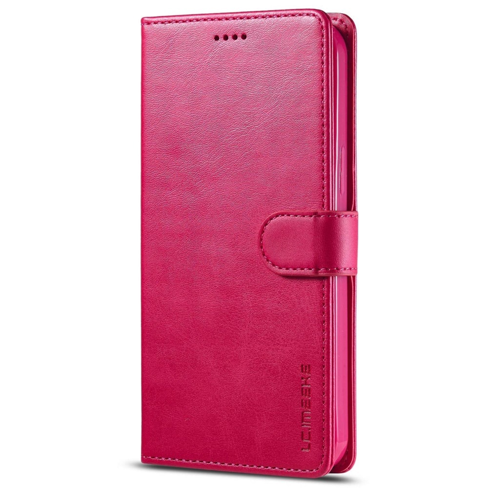 Lommebokdeksel iPhone 14 rosa