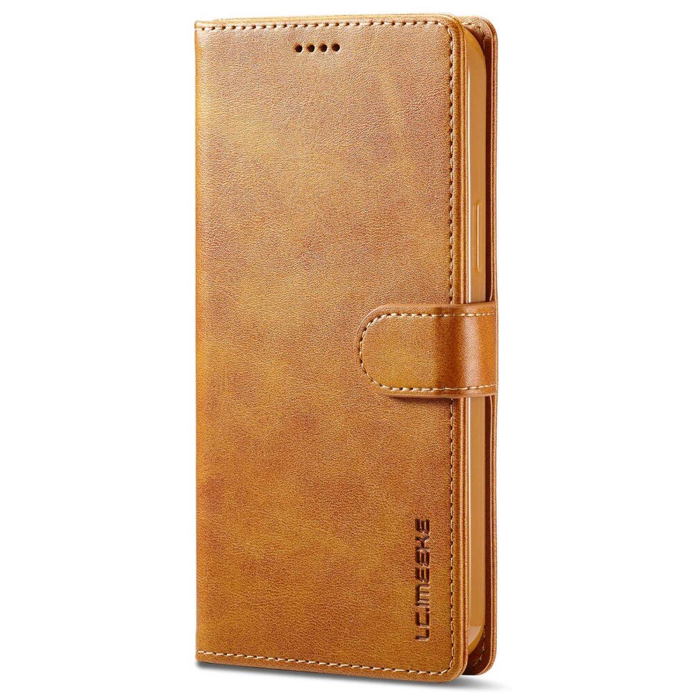 Lommebokdeksel iPhone 14 Pro cognac