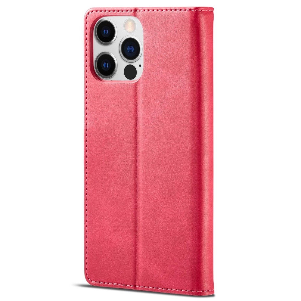 Lommebokdeksel iPhone 14 Pro rosa