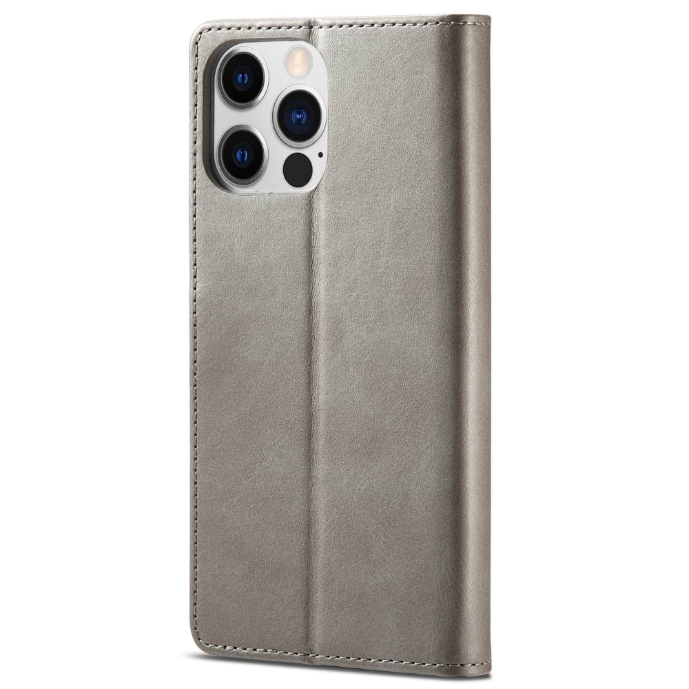 Lommebokdeksel iPhone 14 Pro grå