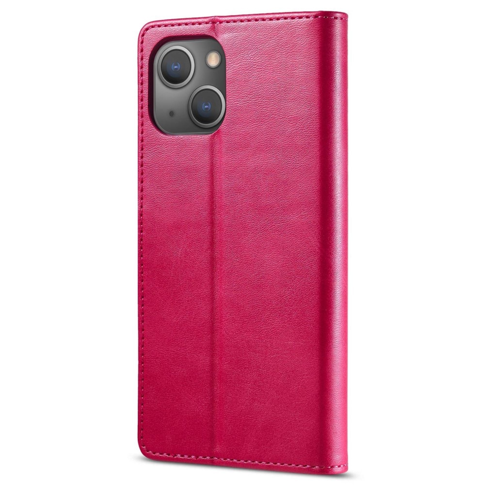 Lommebokdeksel iPhone 14 Plus rosa