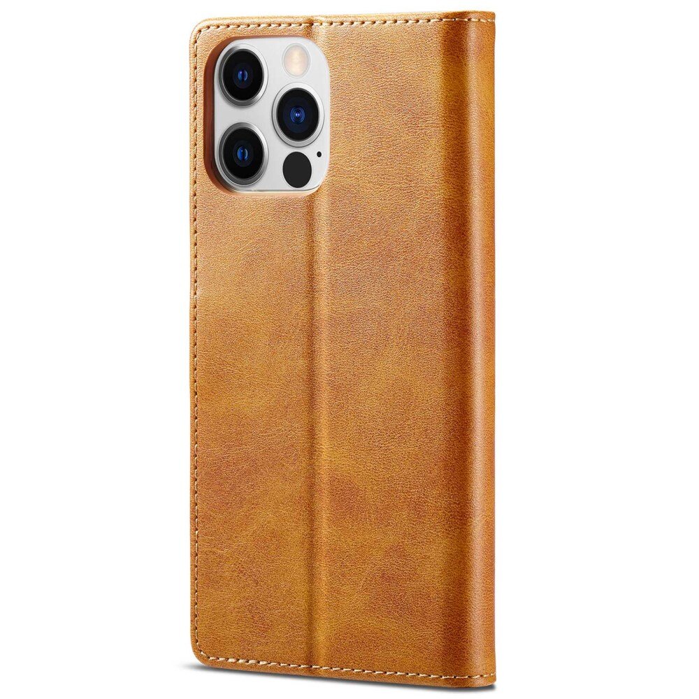 Lommebokdeksel iPhone 14 Pro Max cognac