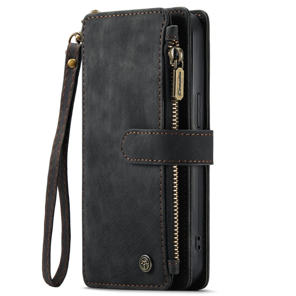 Zipper Wallet iPhone 14 Pro Svart