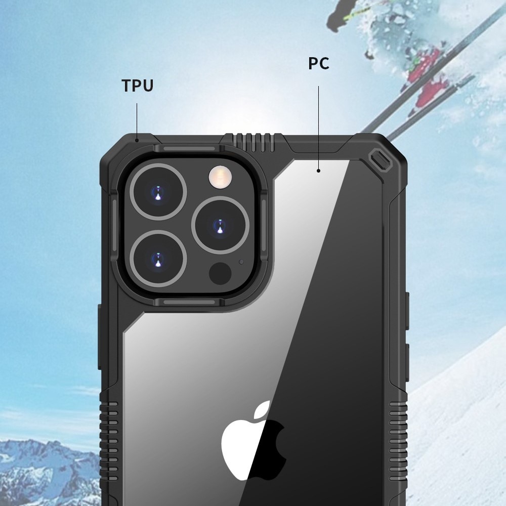 Hybriddeksel iPhone 14 Pro gjennomsiktig