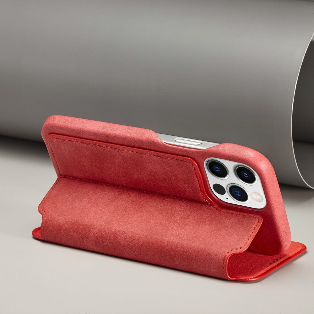 Slim Lommebokdeksel iPhone 14 Pro Max rød