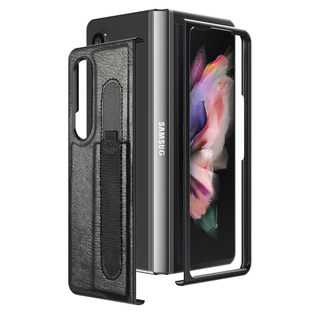 Lærdeksel Pencil-holder Samsung Galaxy Z Fold 4 svart