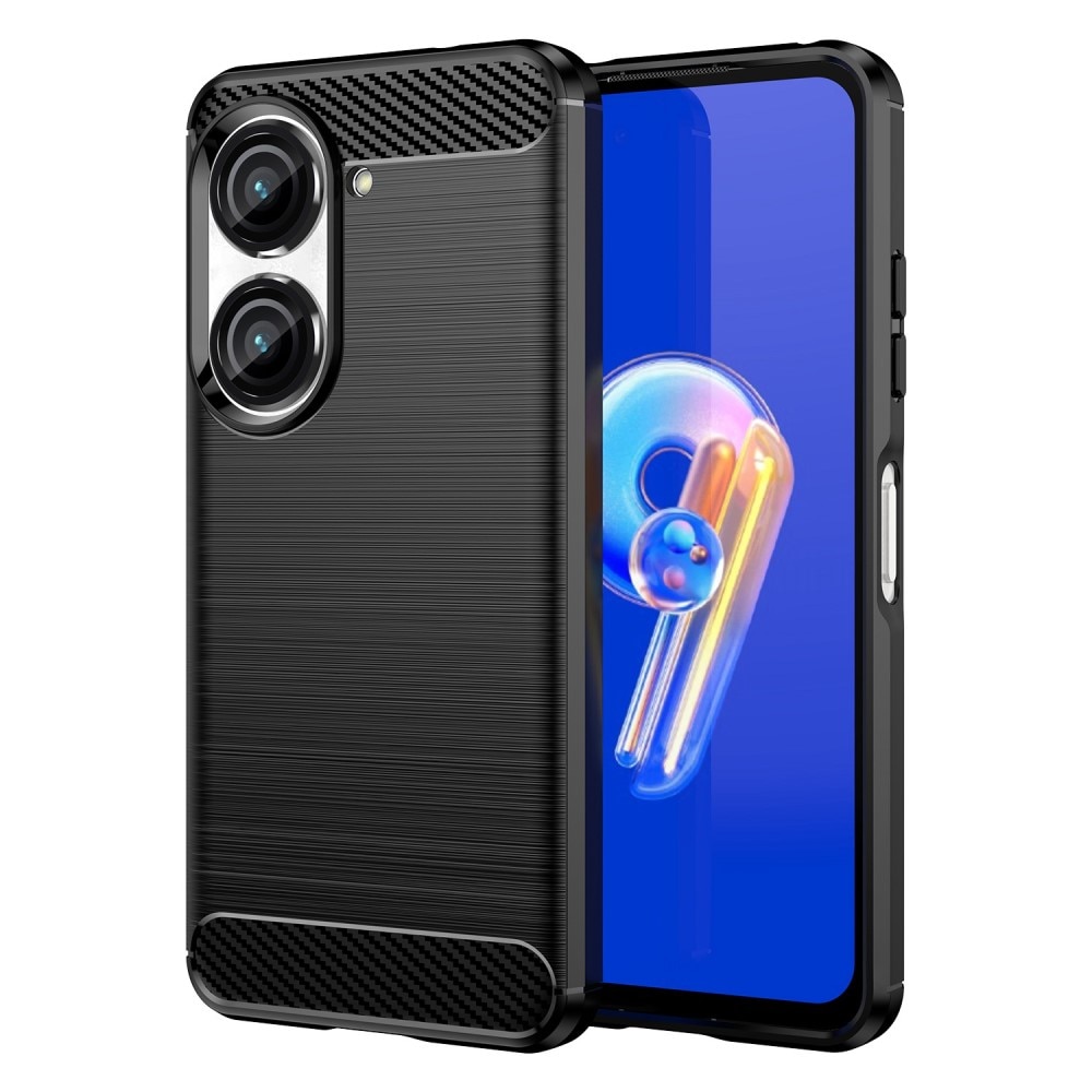 Asus Zenfone 9 Deksel TPU Brushed Black