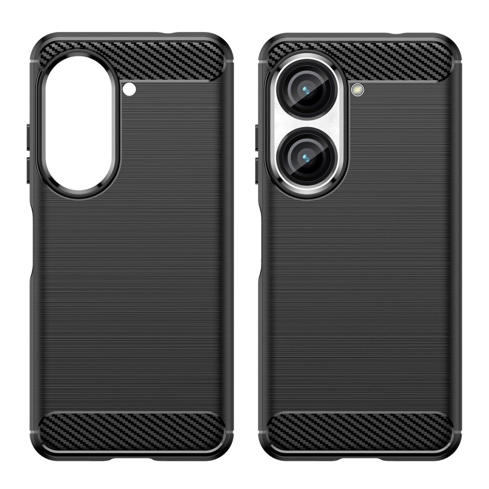 Asus Zenfone 9 Deksel TPU Brushed Black