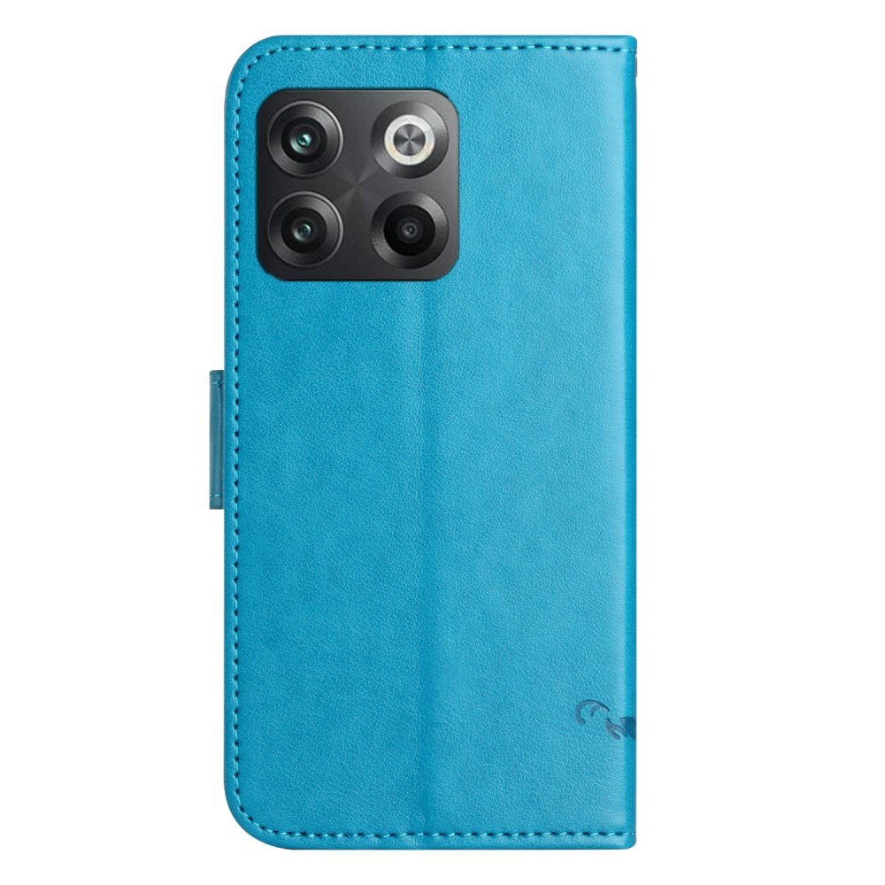 Lærveske Sommerfugler  OnePlus 10T Blå