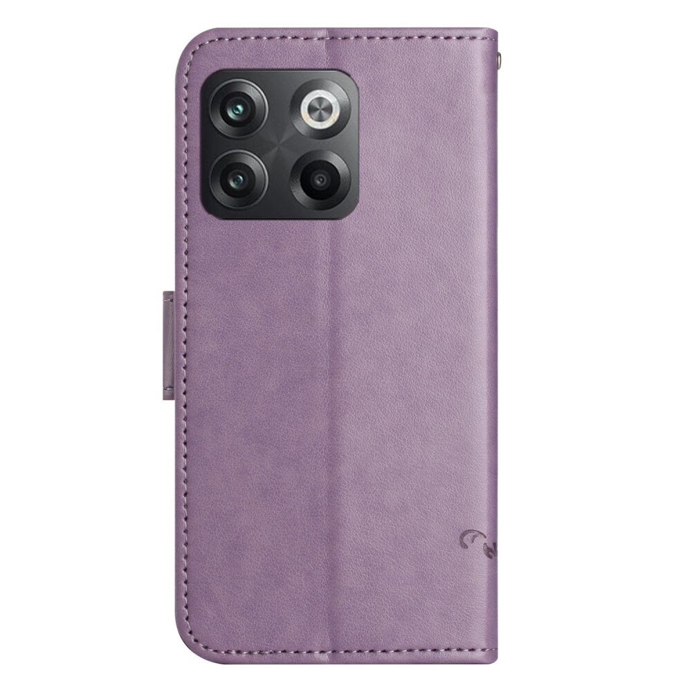Lærveske Sommerfugler  OnePlus 10T Lilla