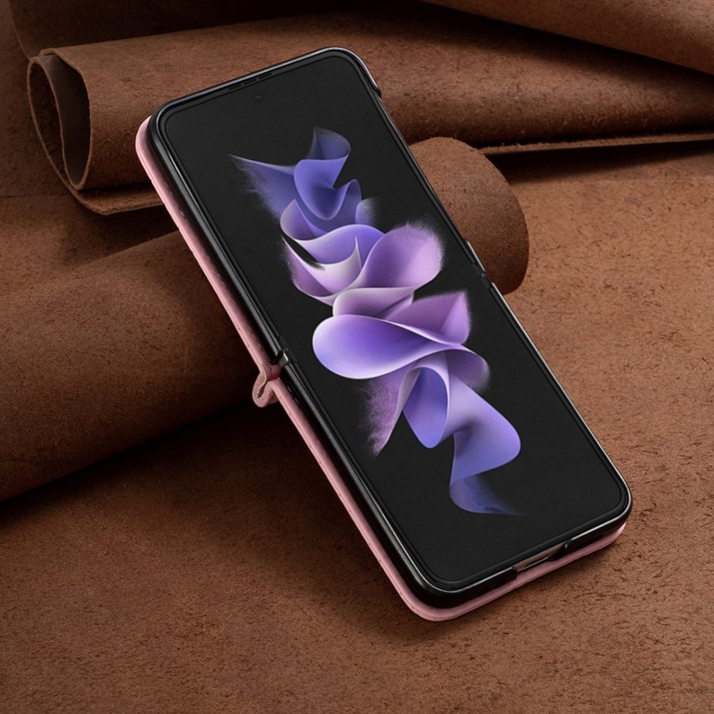 Deksel Samsung Galaxy Z Flip 4 Quilted rosa