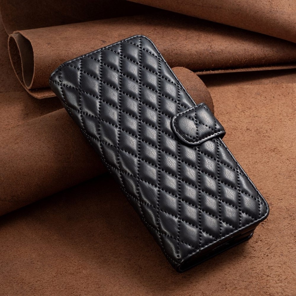Lommebokdeksel Samsung Galaxy Z Fold 4 Quilted svart
