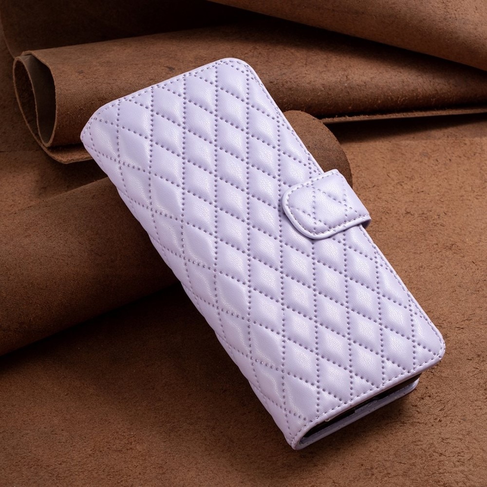 Lommebokdeksel Samsung Galaxy Z Fold 4 Quilted lilla