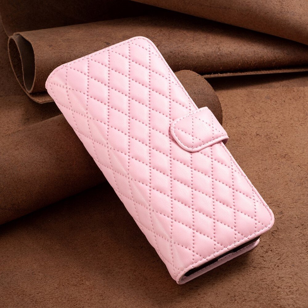 Lommebokdeksel Samsung Galaxy Z Fold 4 Quilted rosa