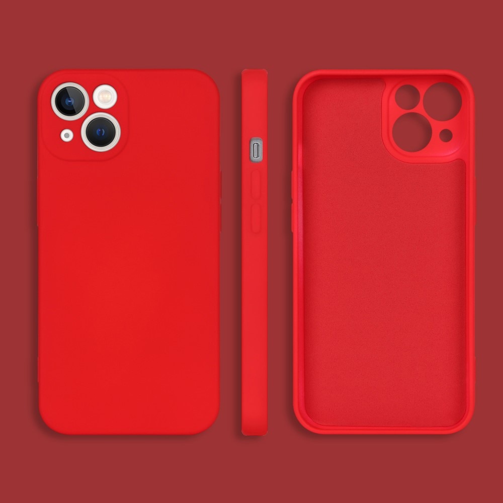 TPU Deksel iPhone 14 rød