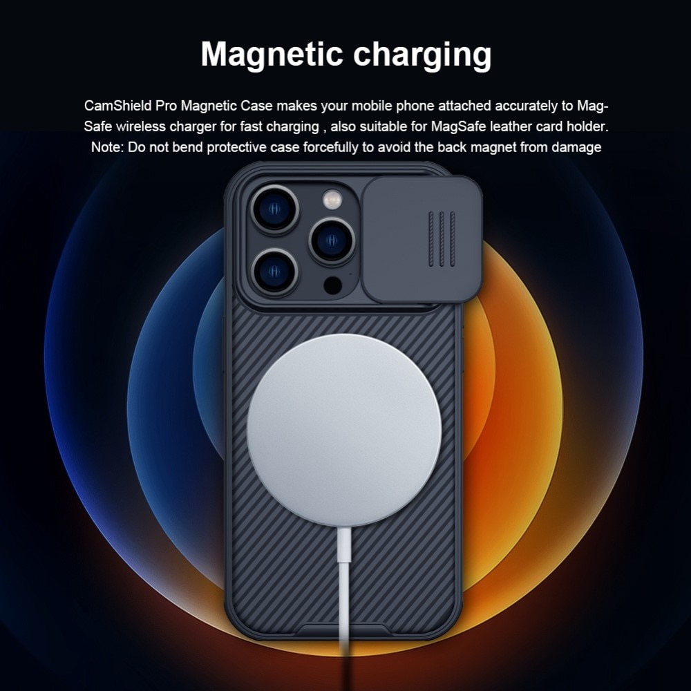CamShield Magnetic Deksel iPhone 14 Pro Max svart