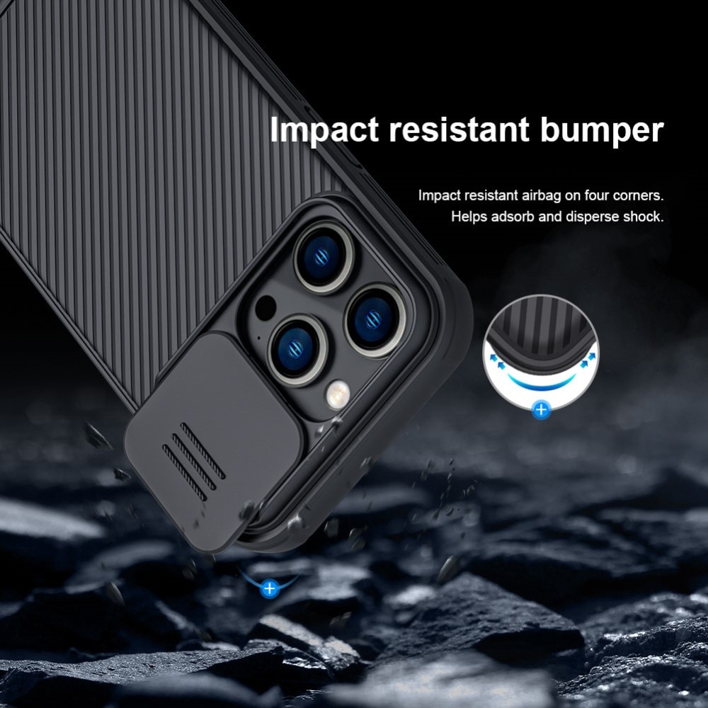 CamShield Magnetic Deksel iPhone 14 Pro svart