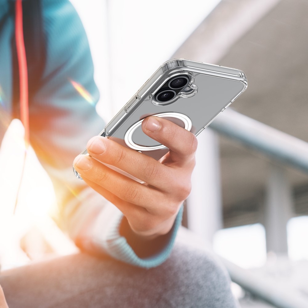 Clin Series MagSafe iPhone 16 gjennomsiktig