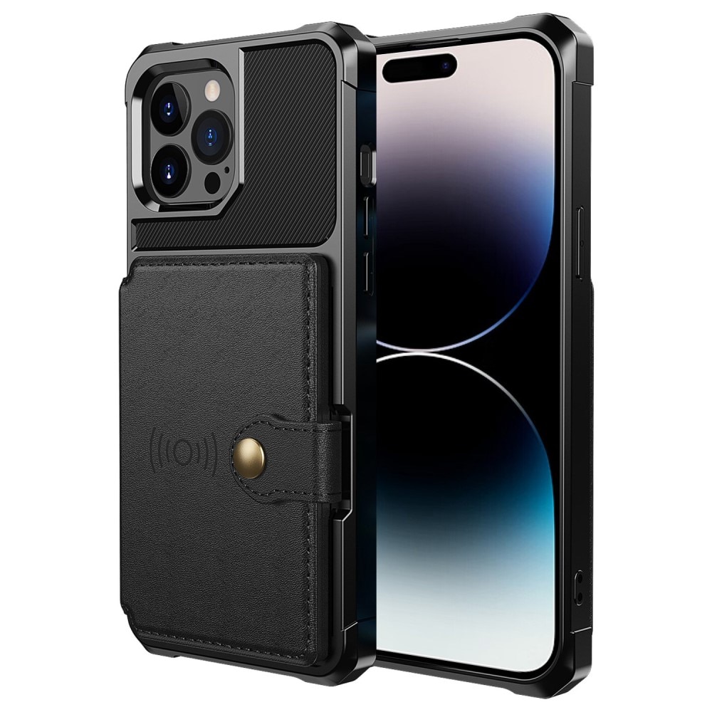 Tough Multi-slot Case iPhone 14 Pro svart