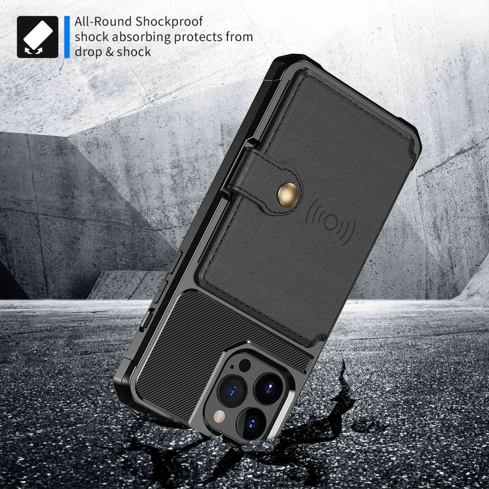 Tough Multi-slot Case iPhone 14 Pro Max svart