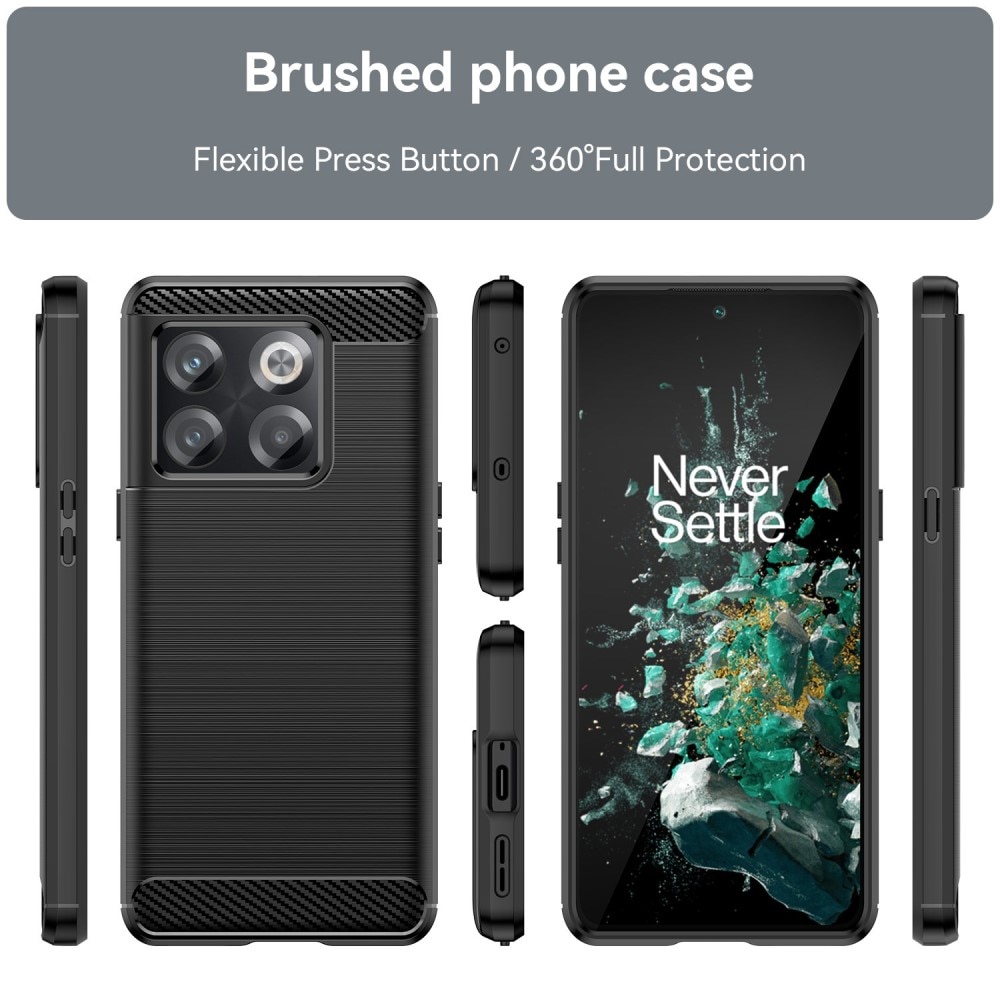 OnePlus 10T Deksel TPU Brushed Black