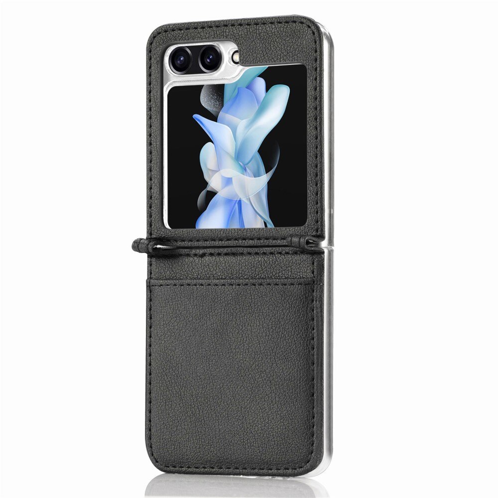 Slim Card Wallet Samsung Galaxy Z Flip 6 svart