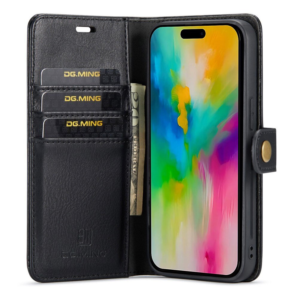 Magnet Wallet iPhone 16 Pro Black
