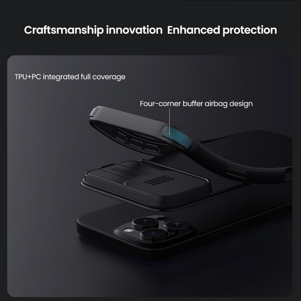 CamShield Deksel iPhone 16 Pro Max Grå