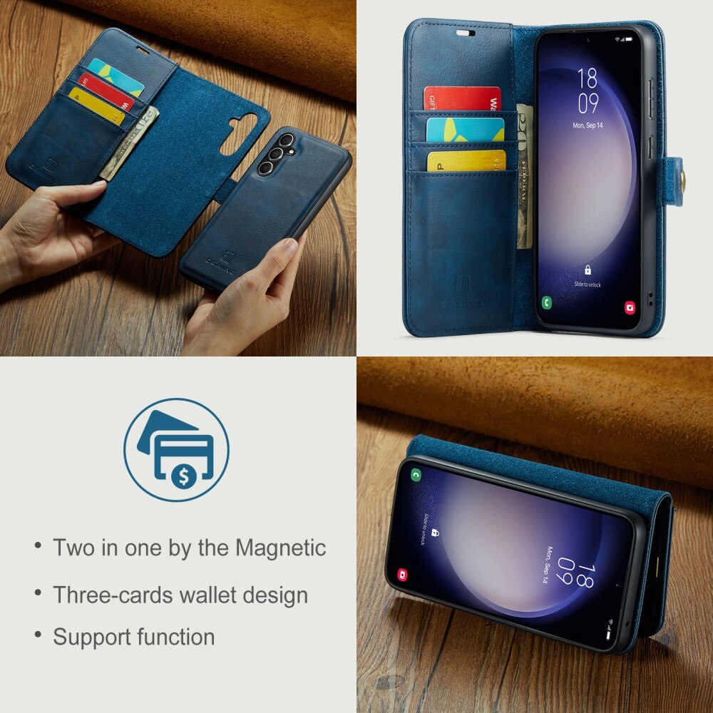 Magnet Wallet Samsung Galaxy S24 FE Blue