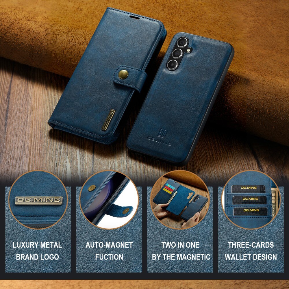 Magnet Wallet Samsung Galaxy S24 FE Blue