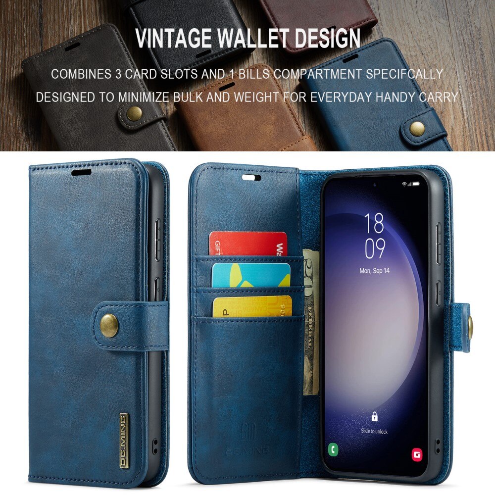 Magnet Wallet Samsung Galaxy S24 FE Blue