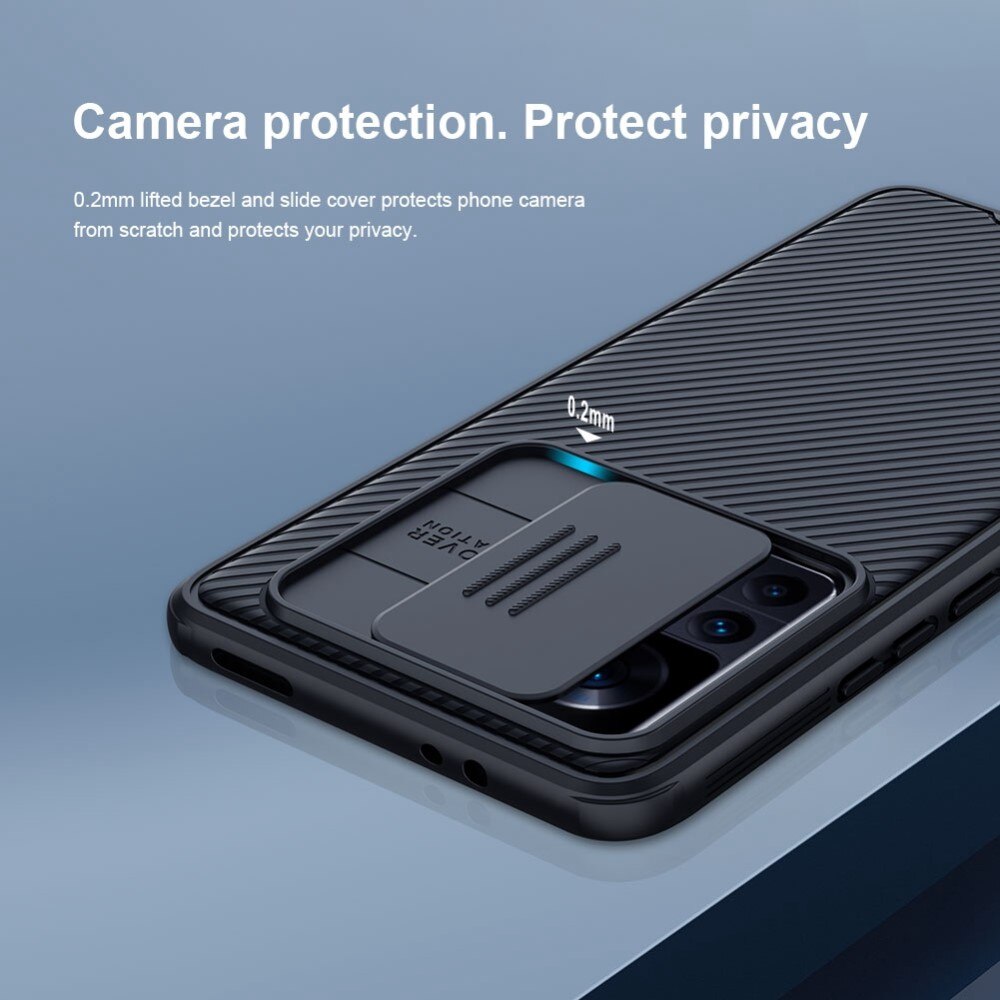 CamShield Deksel Xiaomi 12T svart