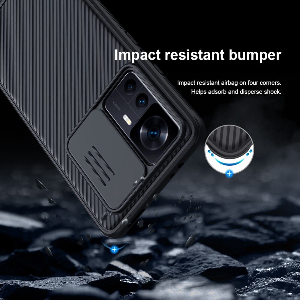 CamShield Deksel Xiaomi 12T Svart