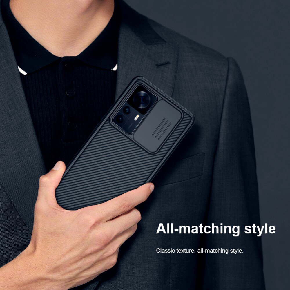 CamShield Deksel Xiaomi 12T Svart