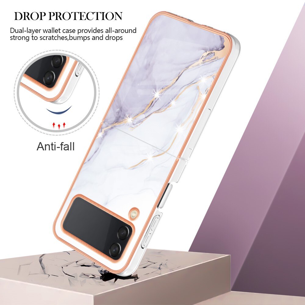 TPU Deksel Samsung Galaxy Z Flip 4 Flerfarget/mønster