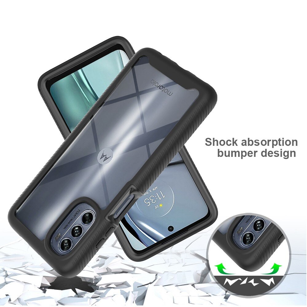 Full Protection Case Motorola Moto G62 Svart