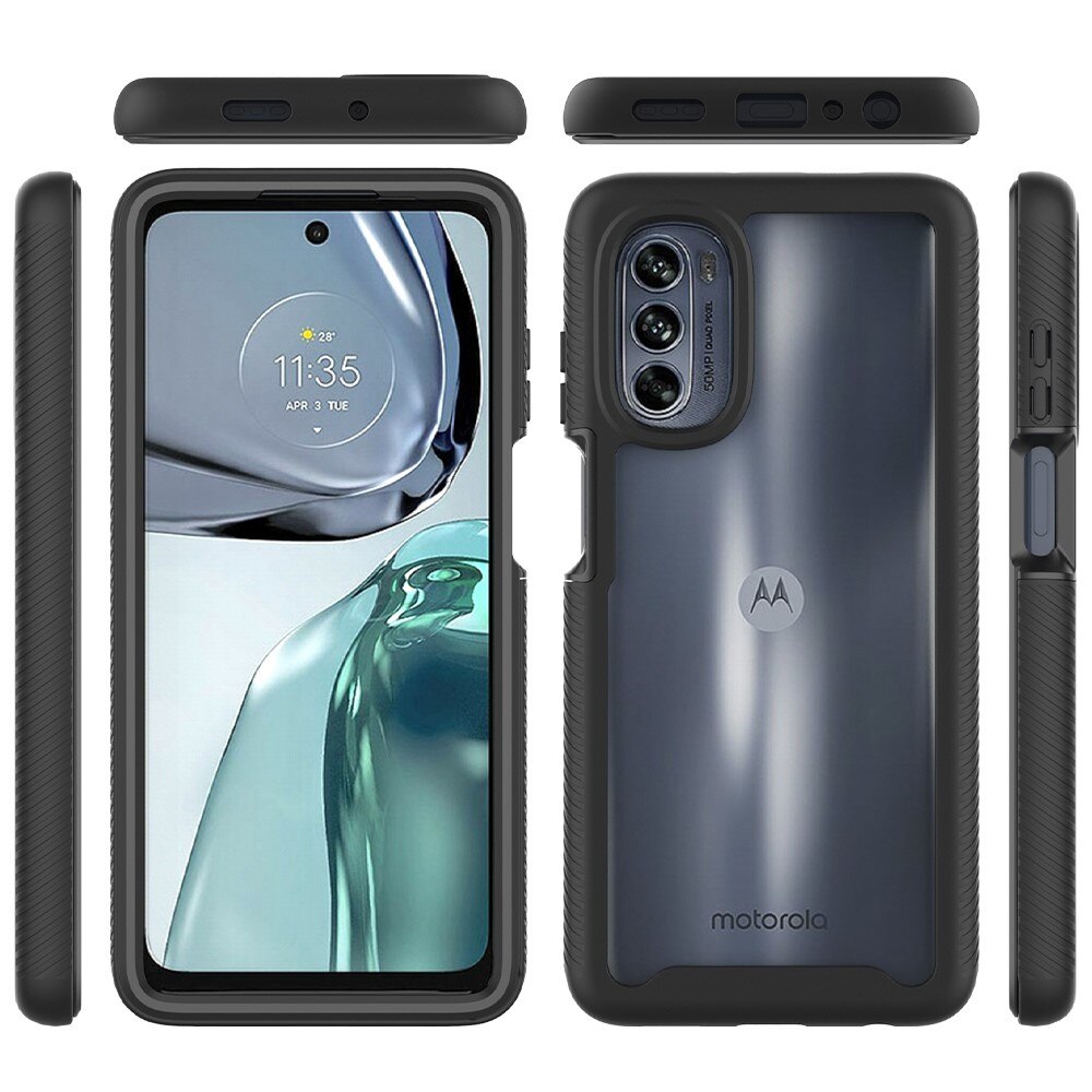 Full Protection Case Motorola Moto G62 Svart