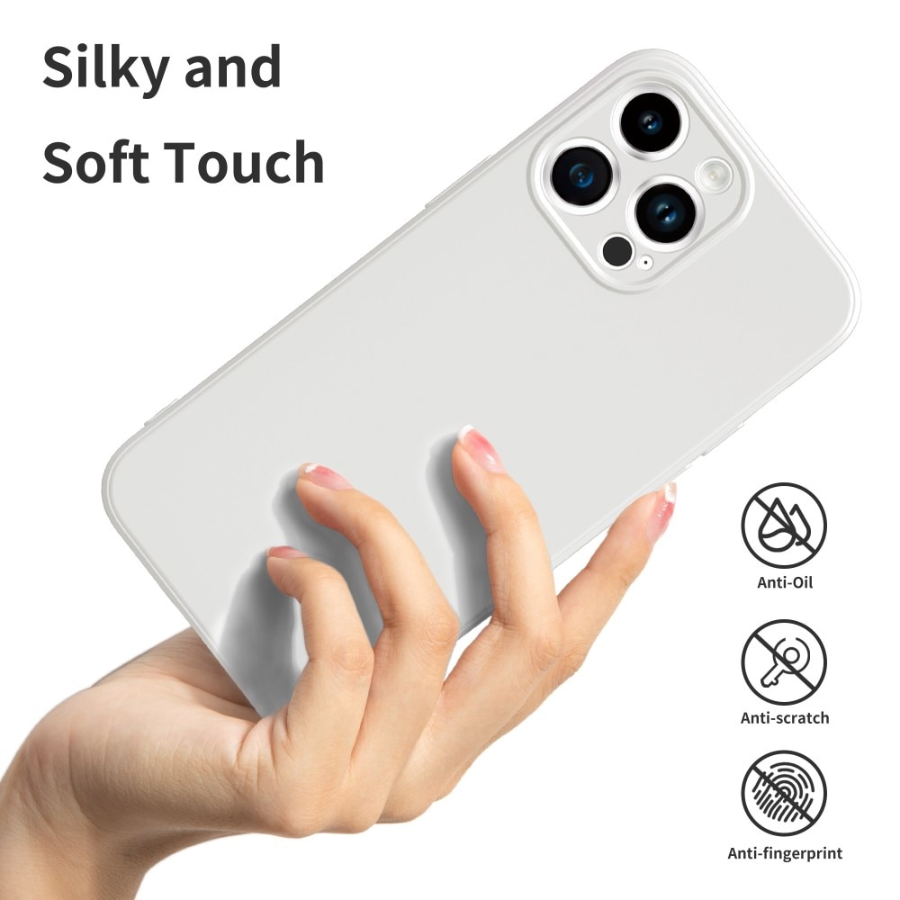 Soft TPU Case iPhone 14 Pro Max hvit