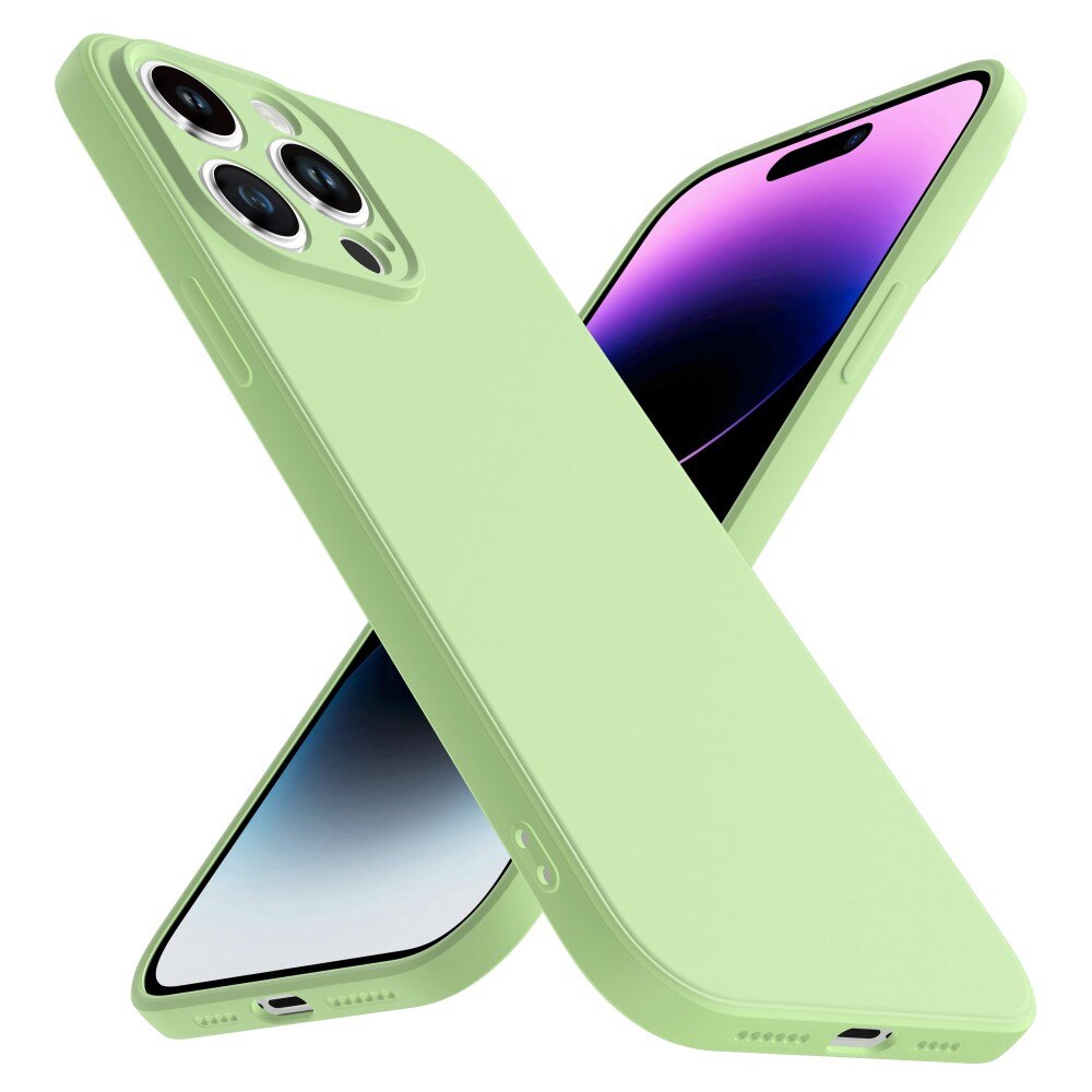 Soft TPU Case iPhone 14 Pro Max grønn