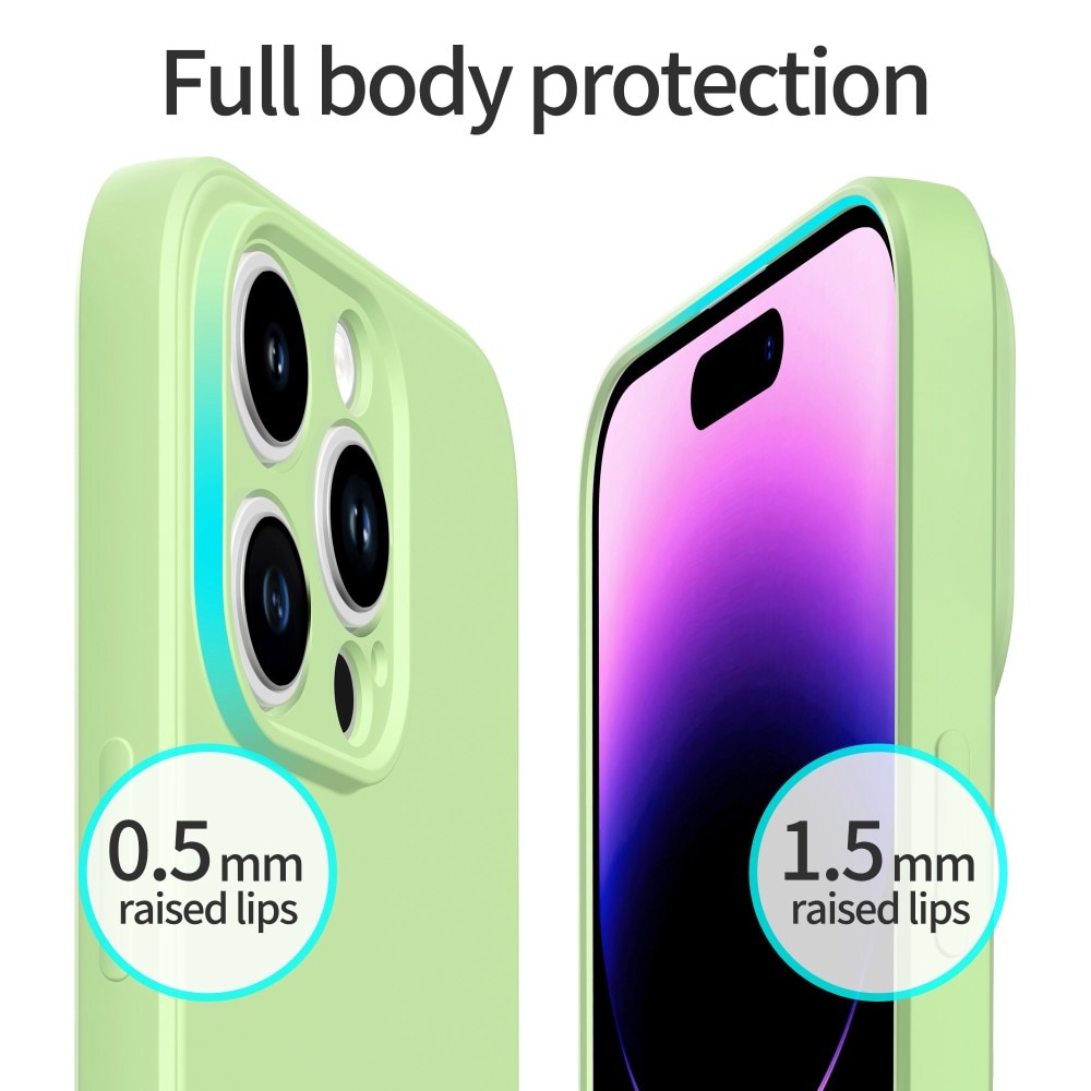 Soft TPU Case iPhone 14 Pro grønn