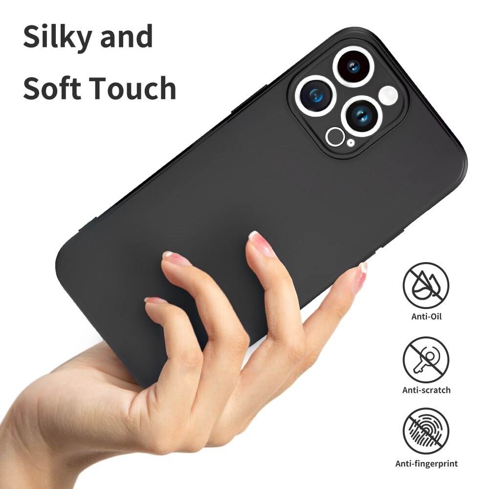 Soft TPU Case iPhone 14 Pro svart