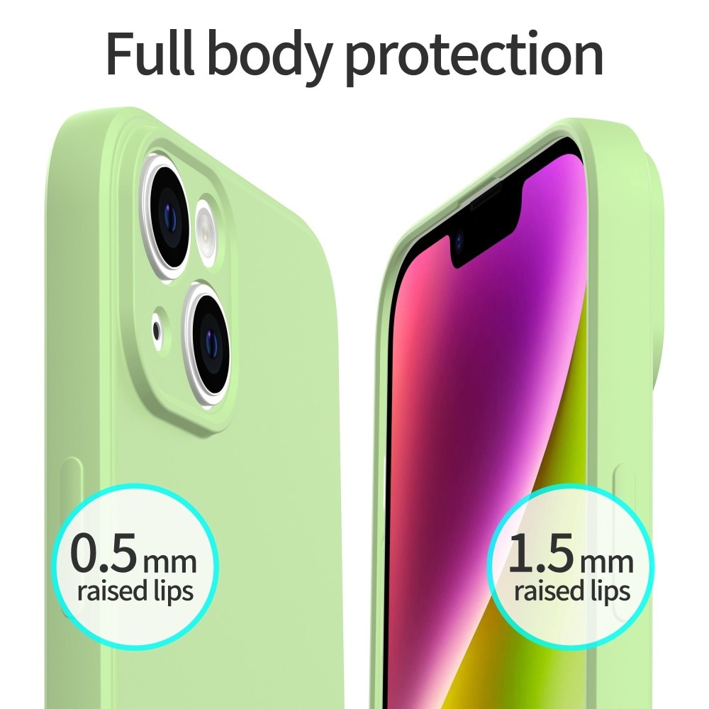 Soft TPU Case iPhone 14 grønn