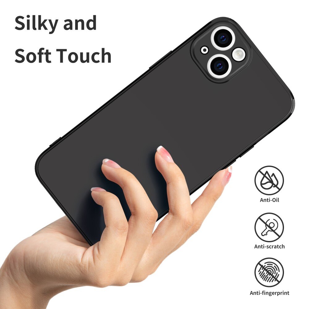 Soft TPU Case iPhone 14 svart