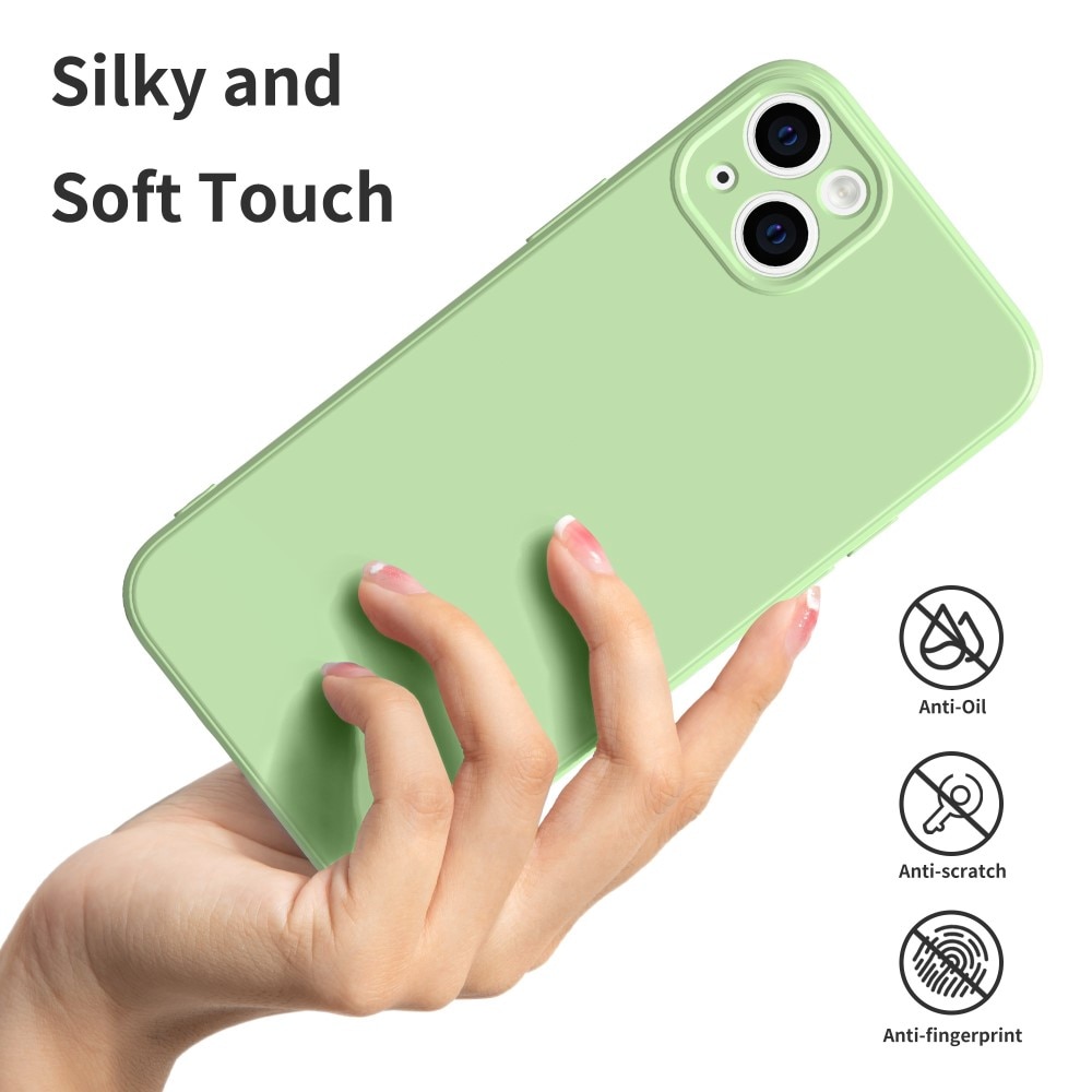 Soft TPU Case iPhone 14 Plus grønn