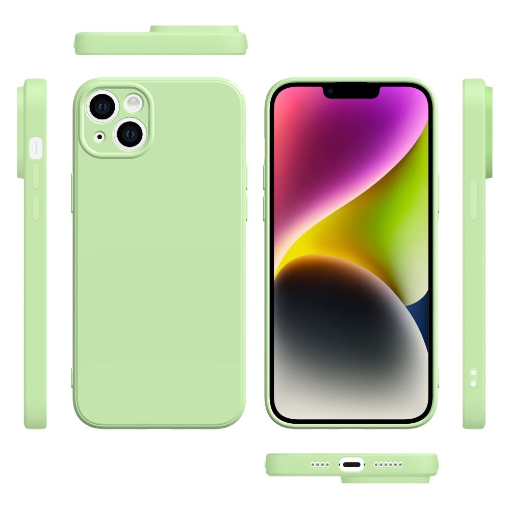 Soft TPU Case iPhone 14 Plus grønn