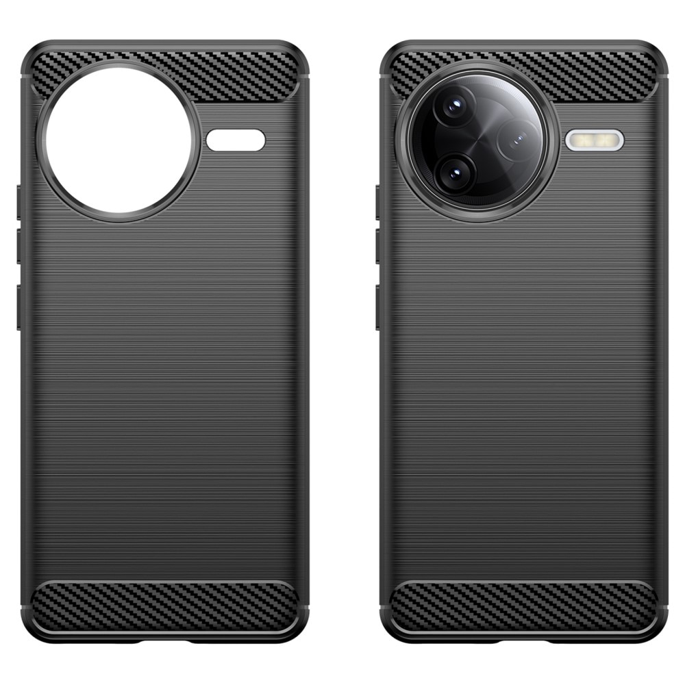 Xiaomi Poco F7 Ultra Deksel TPU Brushed Svart