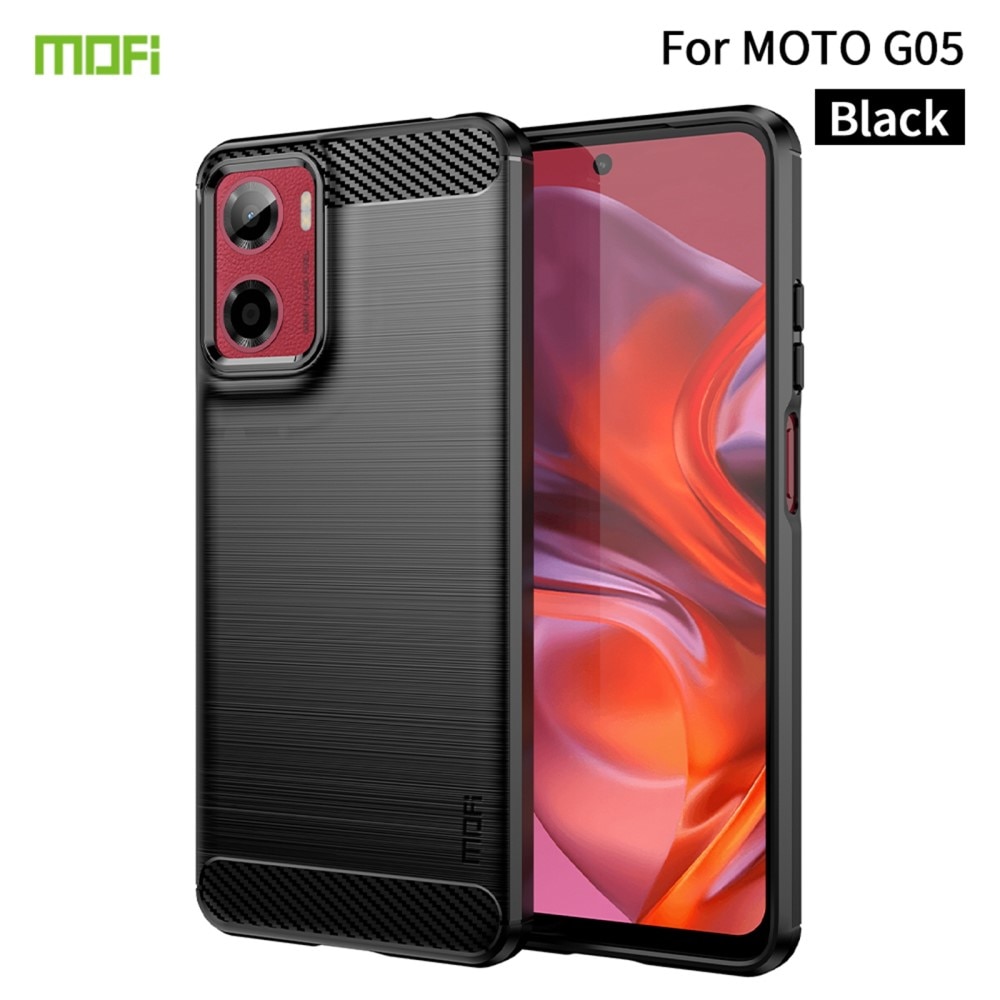 Motorola Moto E15 Deksel TPU Brushed Svart