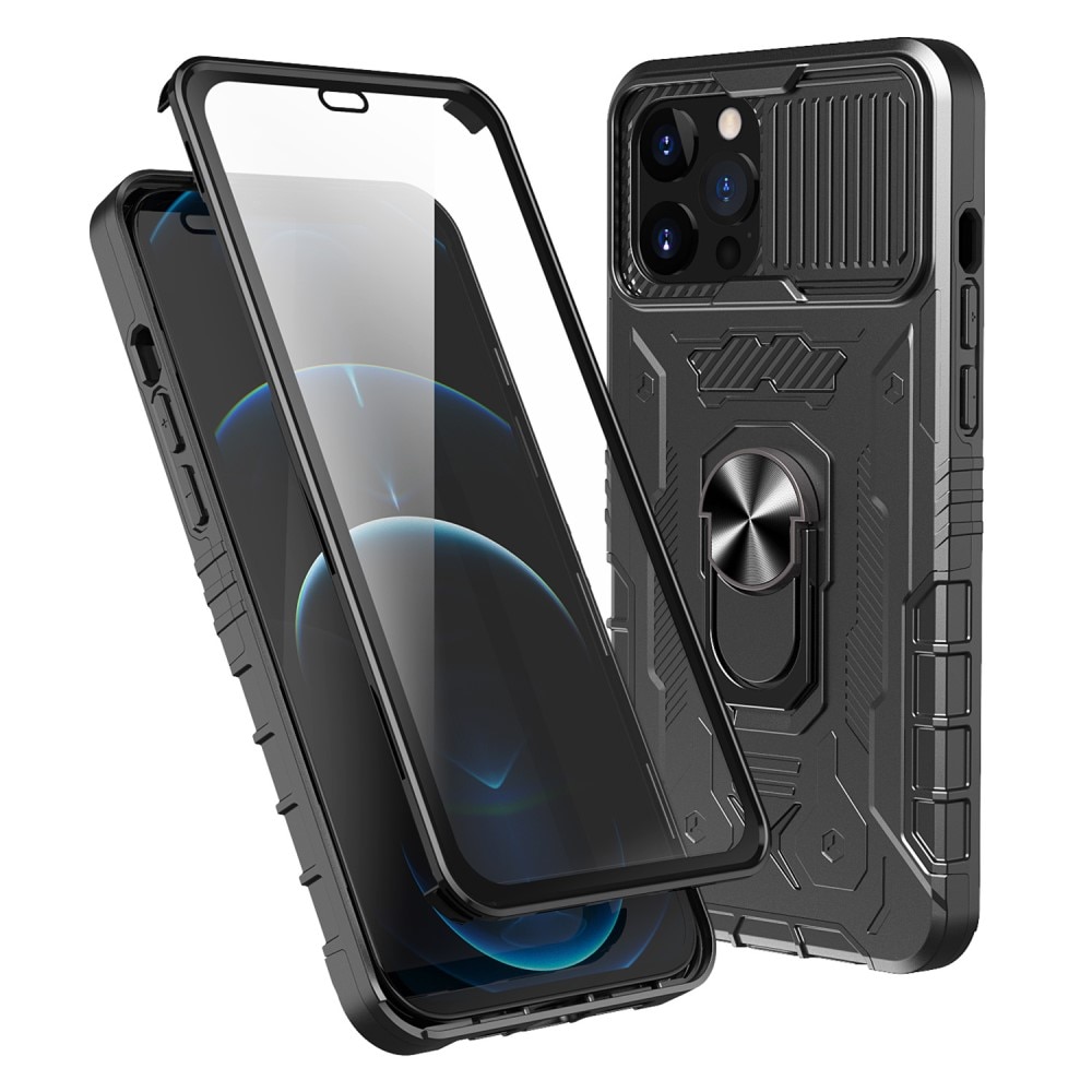 Tactical Full Protection Case iPhone 14 Pro Black
