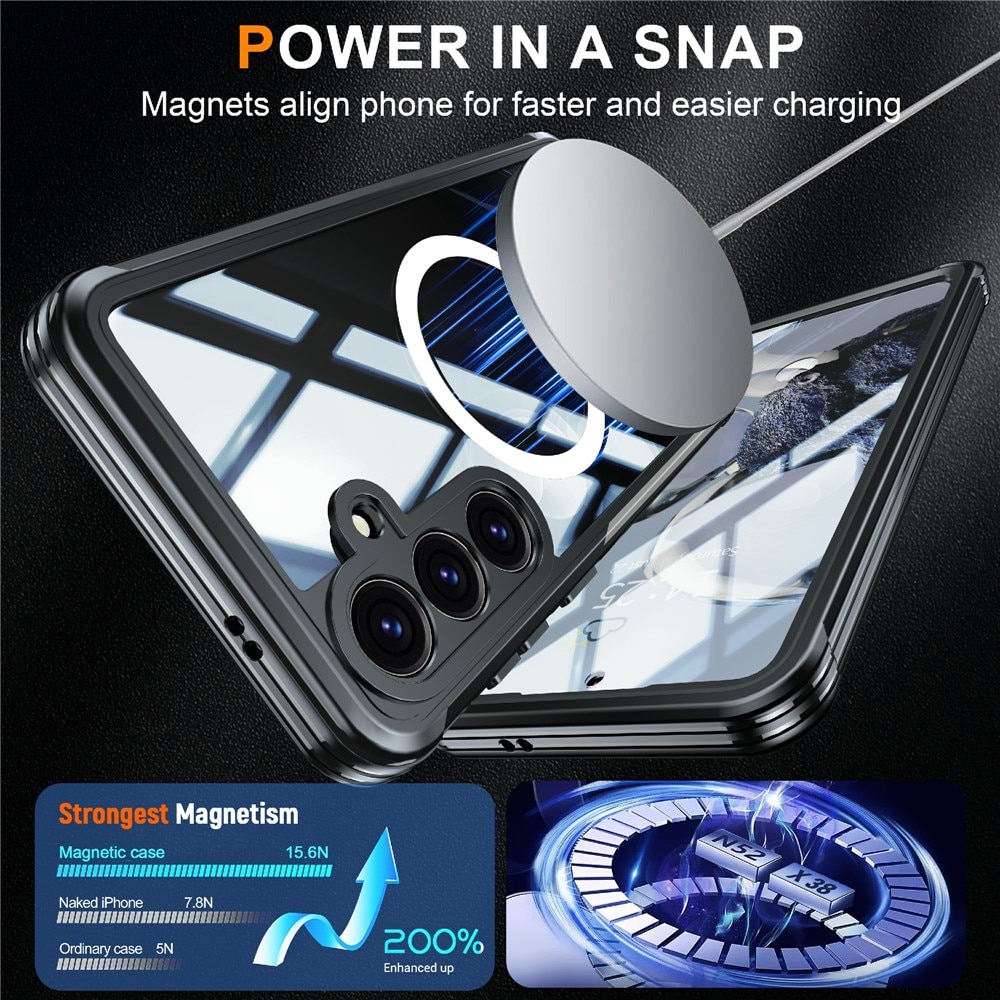 Premium Full Protection Case Samsung Galaxy S25 Plus Black