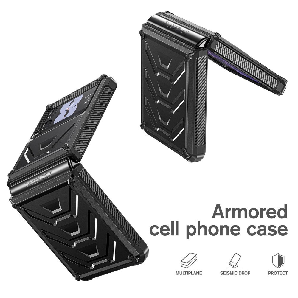 Tactical Protection Case Samsung Galaxy Z Flip 3 Black